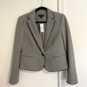 Ann Taylor Newbury Blazer- grey - size 8 - NWT